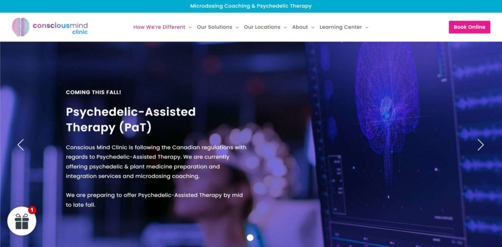 Conscious Mind Clinic Homepage