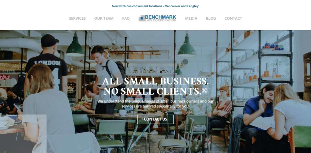 Dana Gordon of Benchmark Law Corporation Homepage