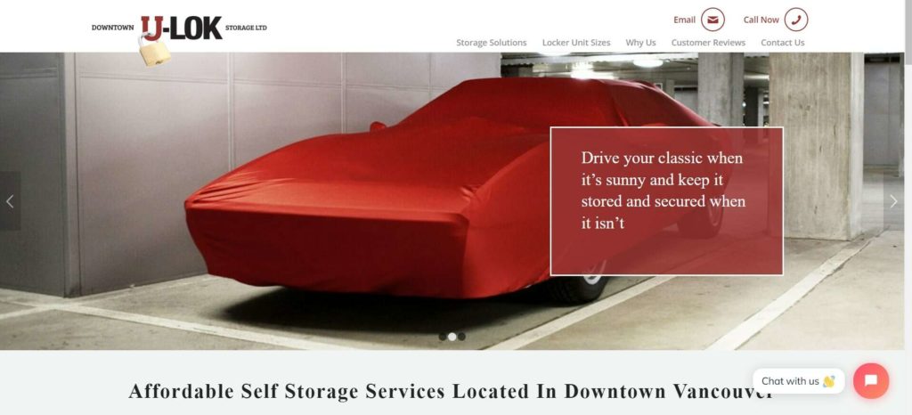 Downtown U-Lok Storage Ltd. Homepage