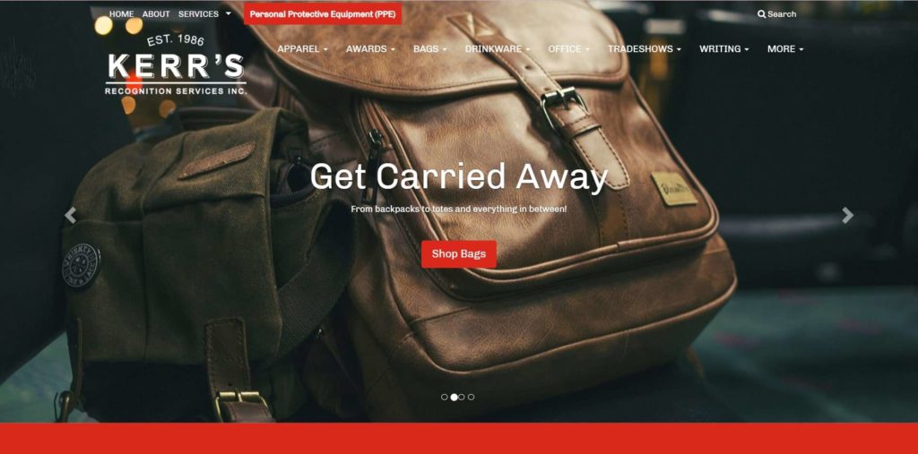 Kerr's Recognition Services Inc. Homepage