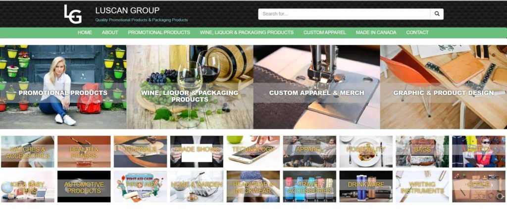 Luscan Group Homepage
