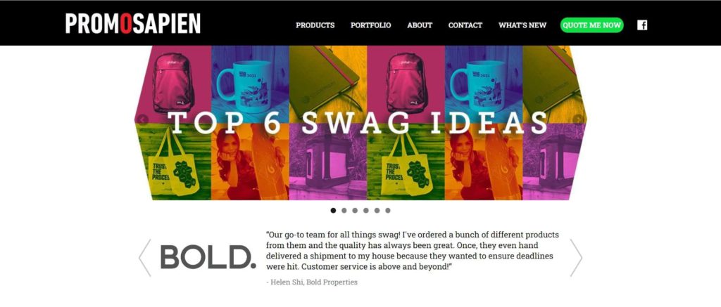 Promosapien Homepage
