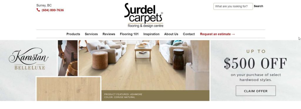 Surdel Carpets Homepage