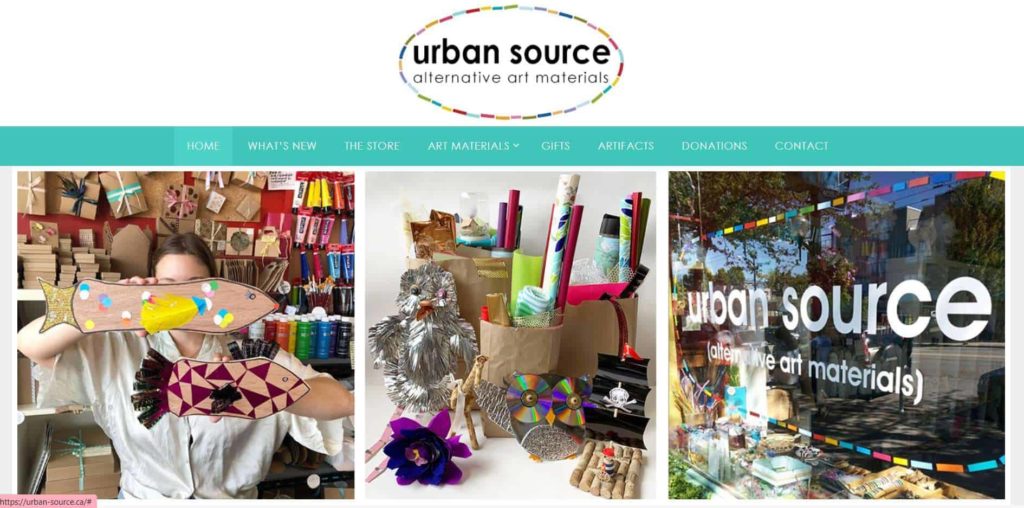 Urban Source Homepage