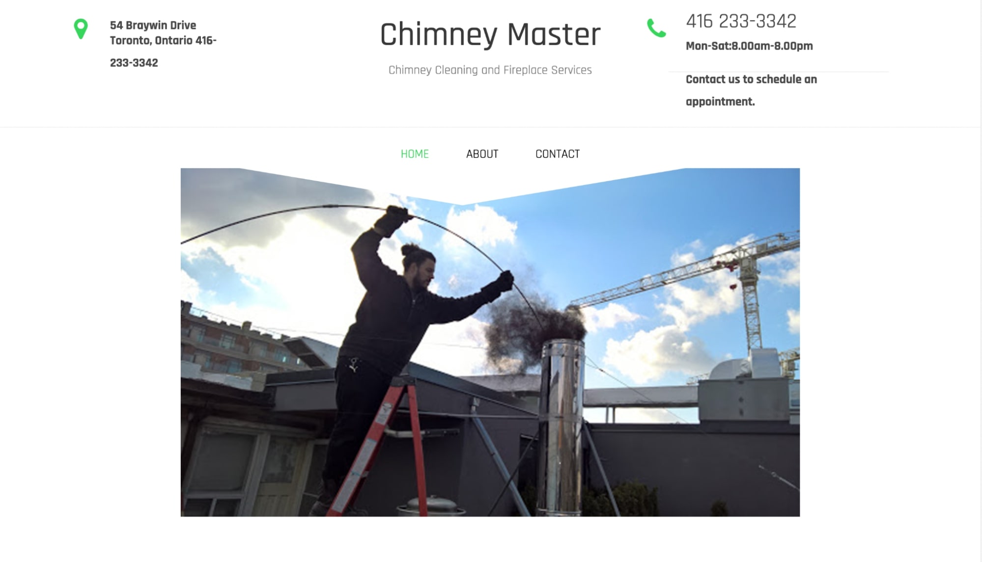 Chimney Master Homepage