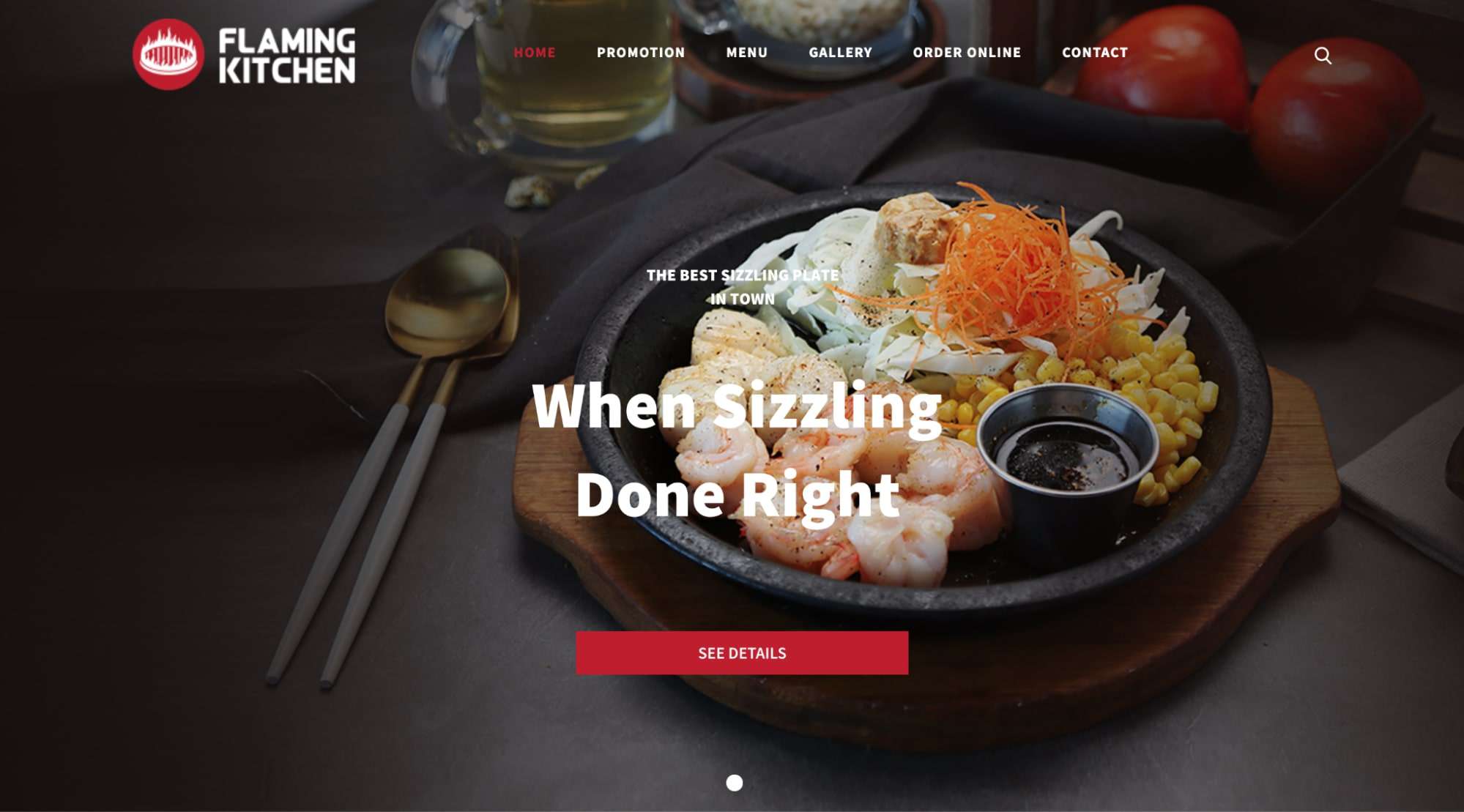 Flaming Kitchen' Homepage