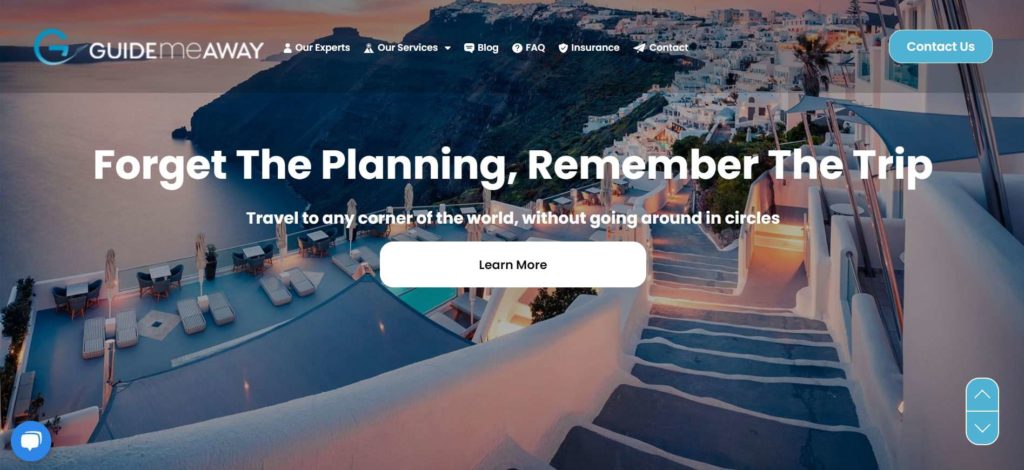 Guide Me Away Homepage