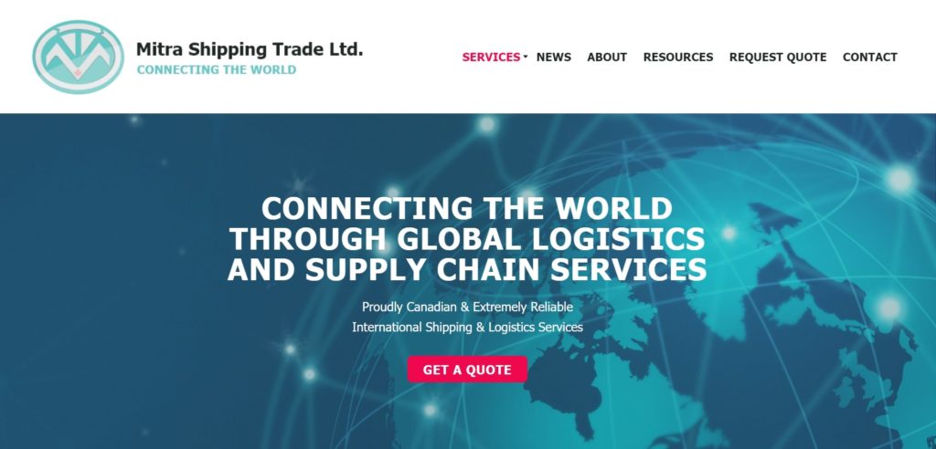 Mitra Shipping Trade Homepage