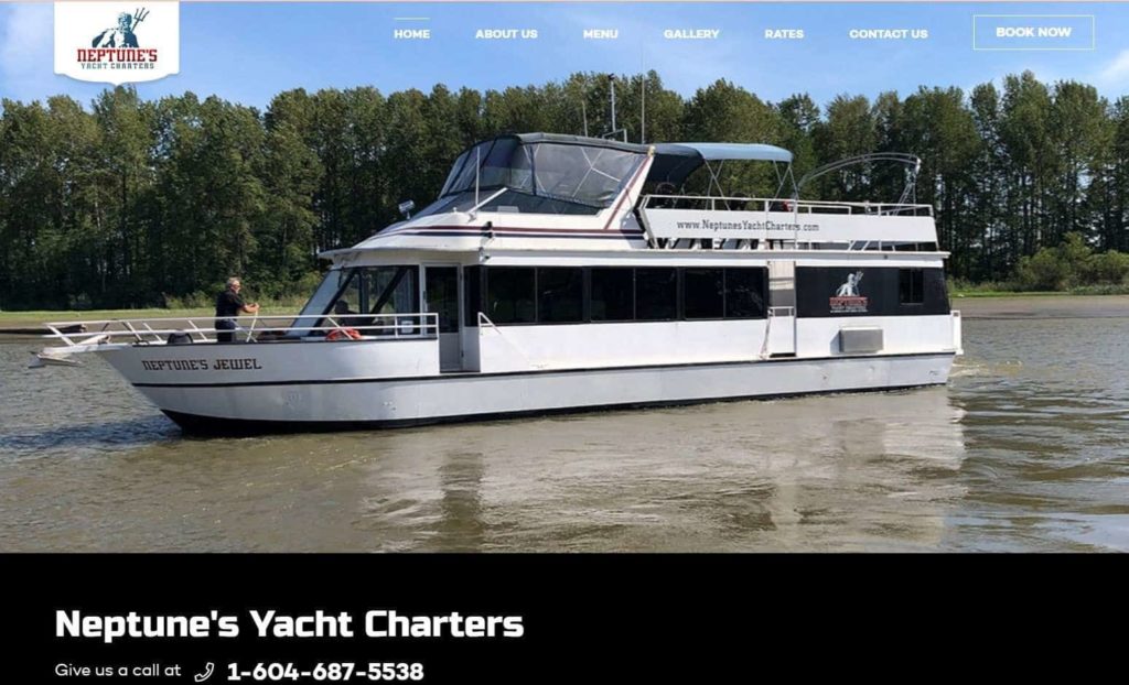 Neptune's Jewel Yacht Charters Homepage