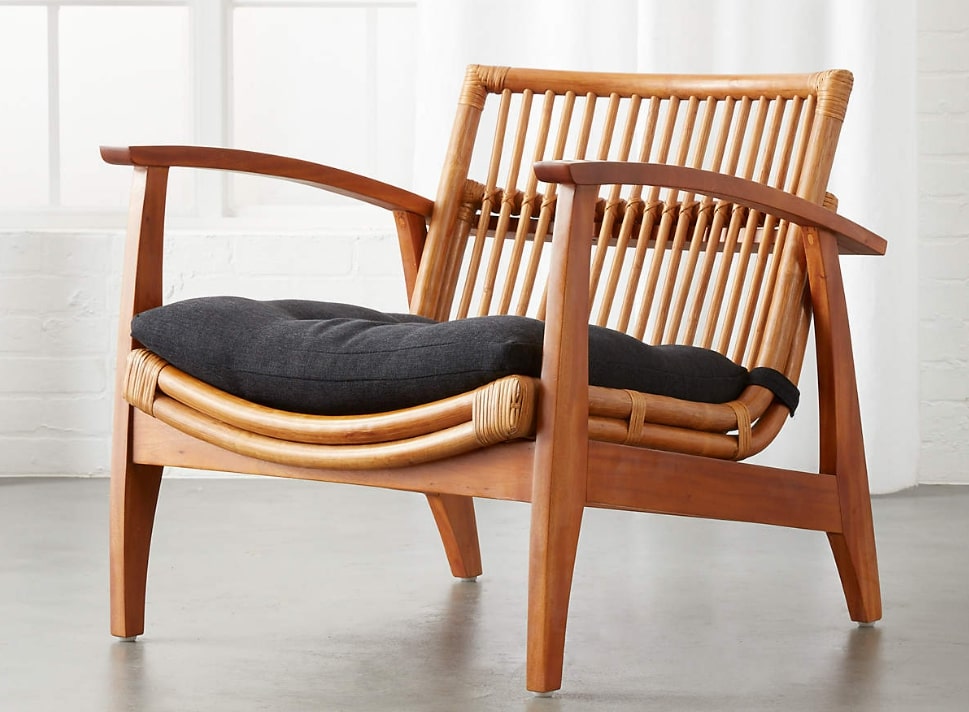 Noelie Rattan Lounge Chair