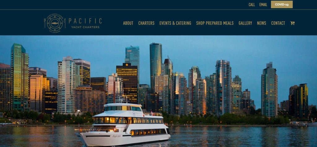 Pacific Yacht Charters Homepage