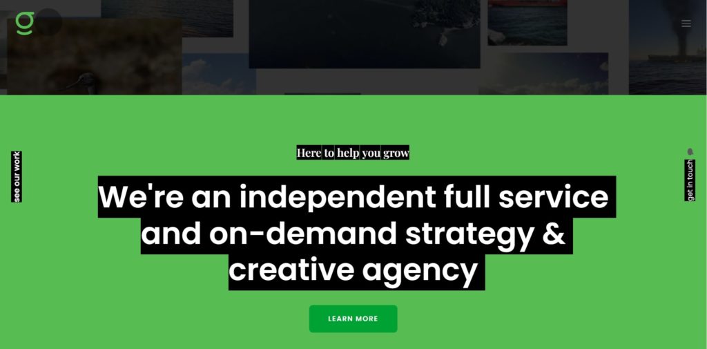 Spring Advertising Homepage
