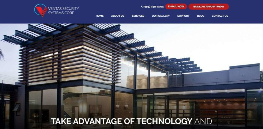 Ventas Security Systems Corp. Homepage