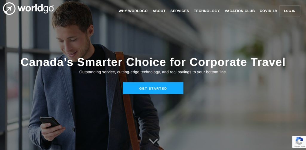Worldgo Travel Management Homepage