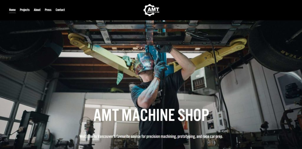 AMT Machine and Fabricating Shop Ltd. Homepage