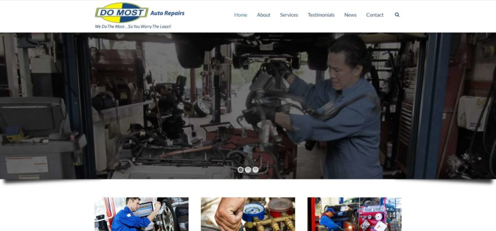 Do Most Auto Repairs Homepage