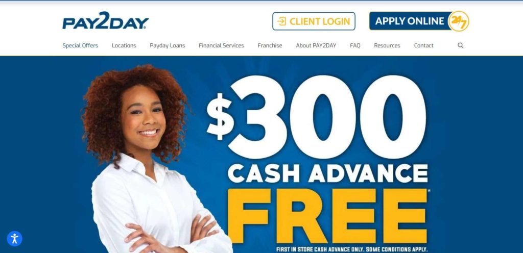 PAY2DAY Homepage