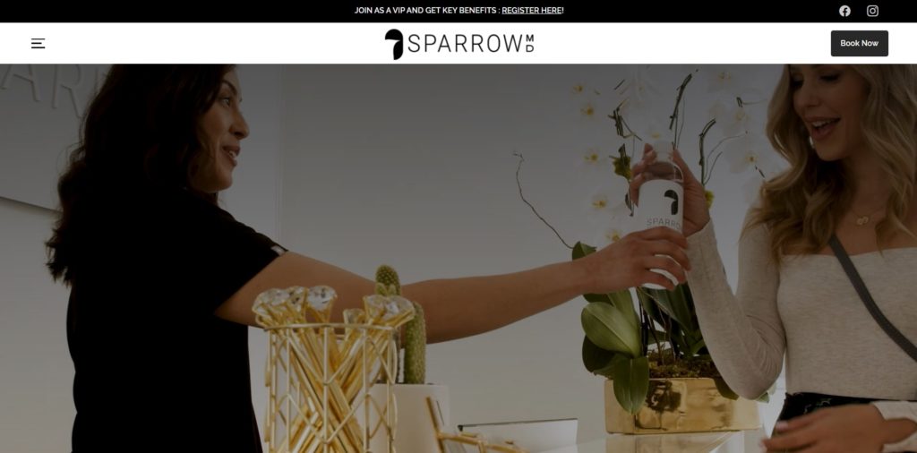 Sparrow MD Homepage