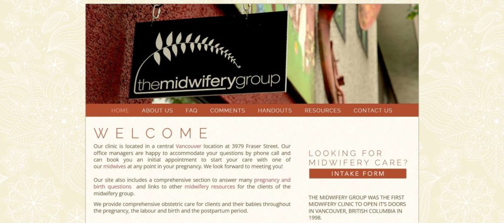 The Midwifery Group Homepage