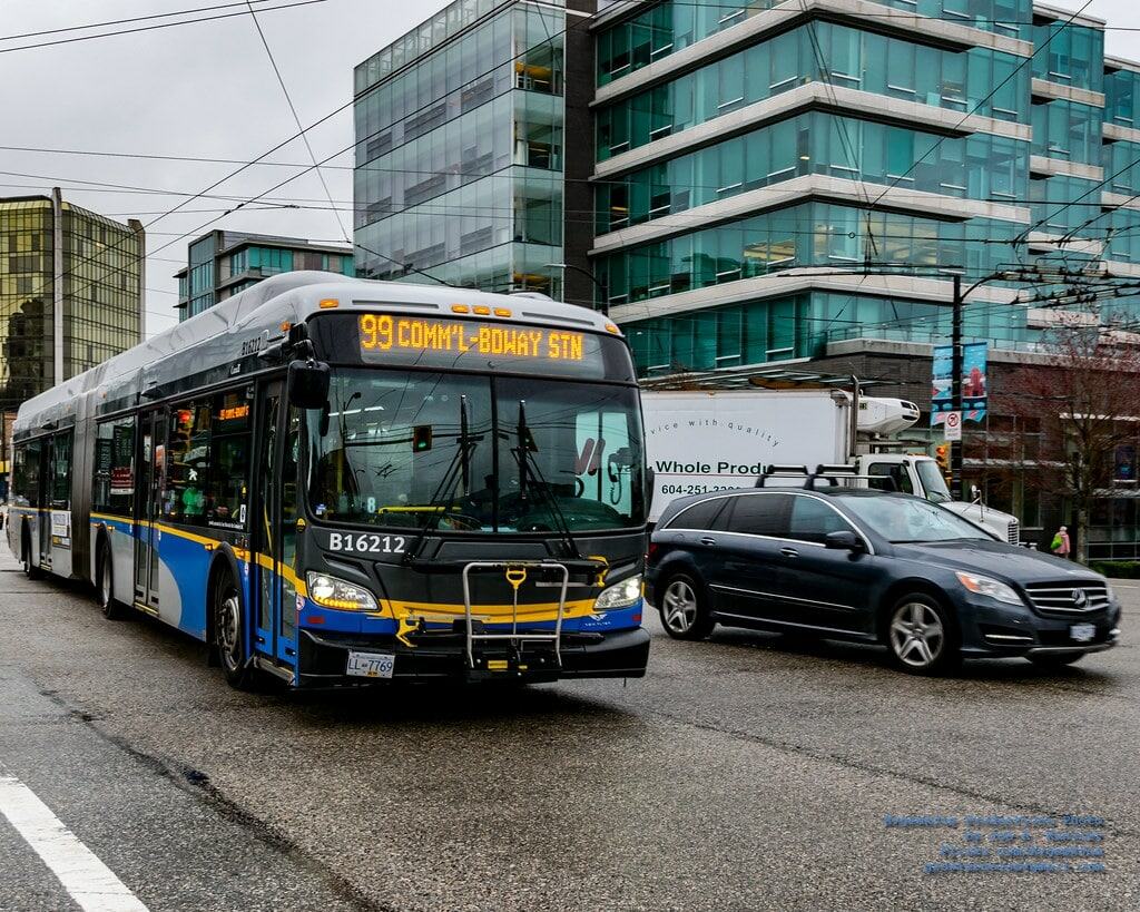 B-line” bus
