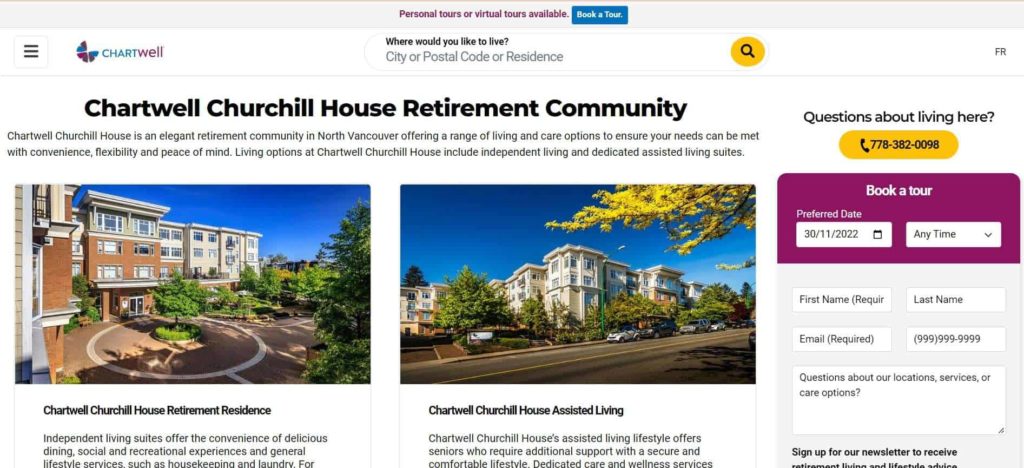 Chartwell Churchill House Homepage