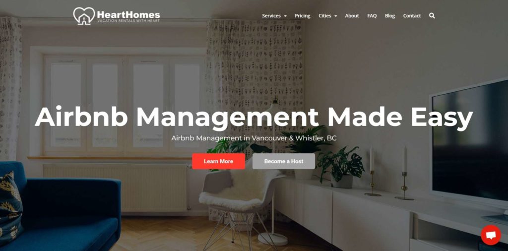 Heart Homes Homepage