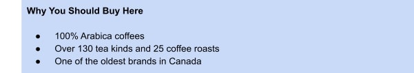 Murchie's Tea and Coffee