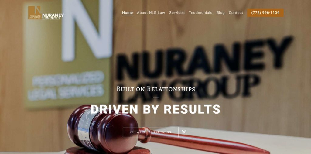 Nuraney Law Group Homepage