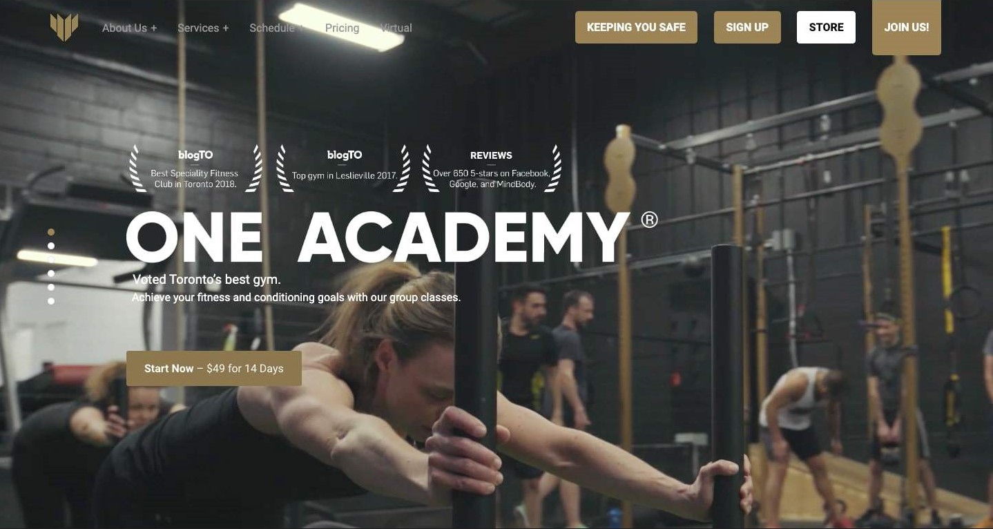 One Academy's Homepage