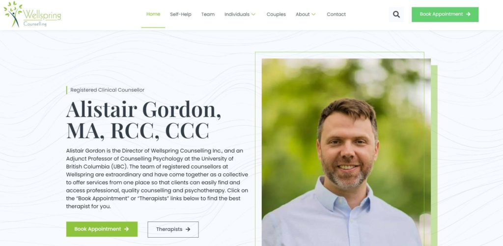 Wellspring Counselling Inc. Homepage