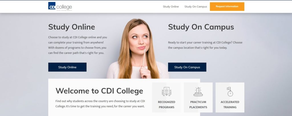 CDI College's Homepage