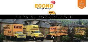 Econo Moving and Storage's Homepage