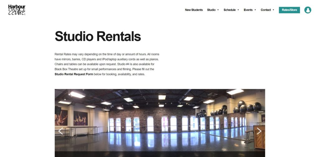 Harbour Dance Centre's Homepage