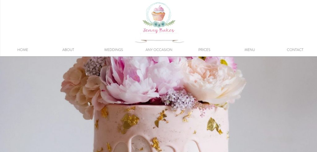 Jenny Bakes Homepage