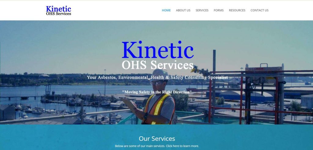 Kinetic OHS Services Ltd.'s Homepage