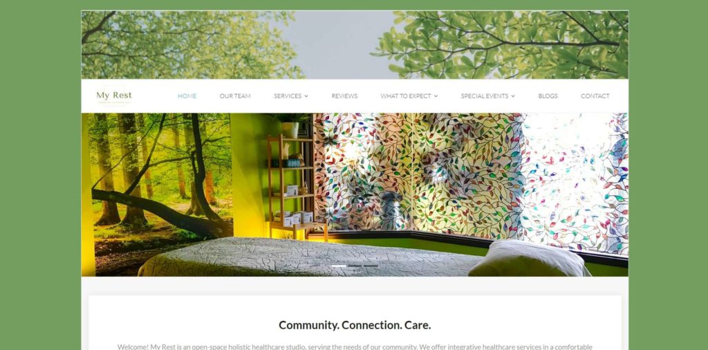 My Rest Acupuncture Studio's Homepage