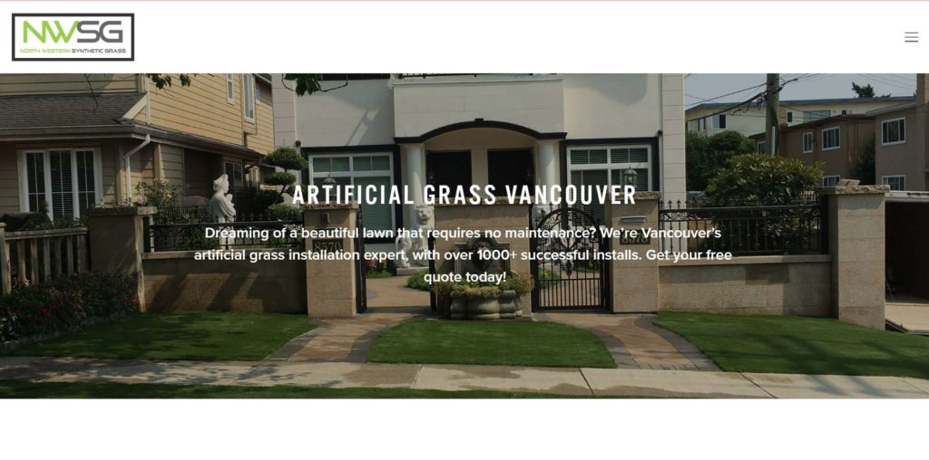 North Western Synthetic Grass Homepage