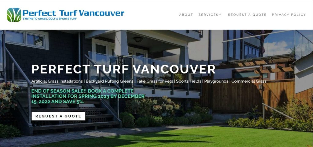 Perfect Turf Vancouver's Homepage