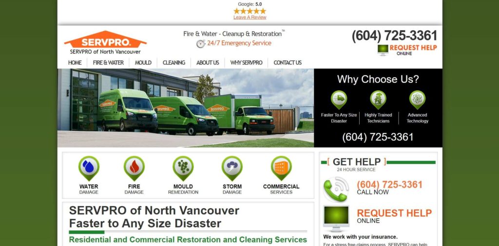 SERVPRO's Homepage