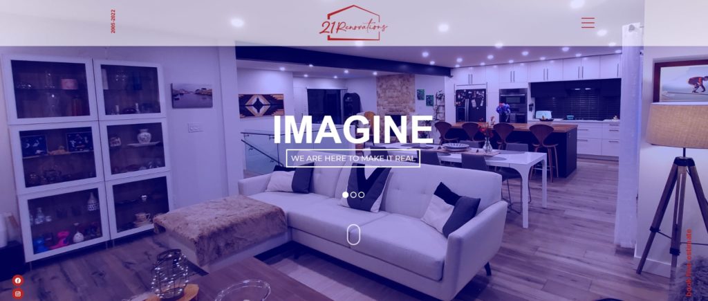 21Renovations Homepage