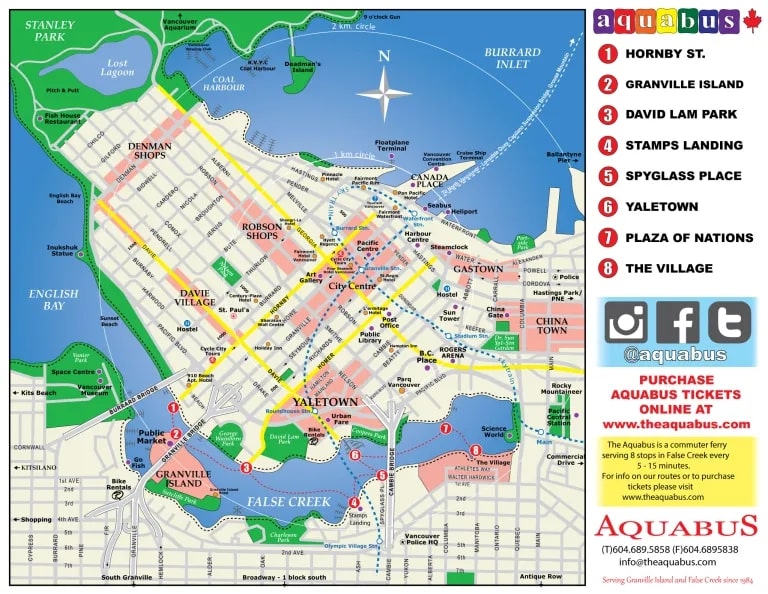 Aquabus Route