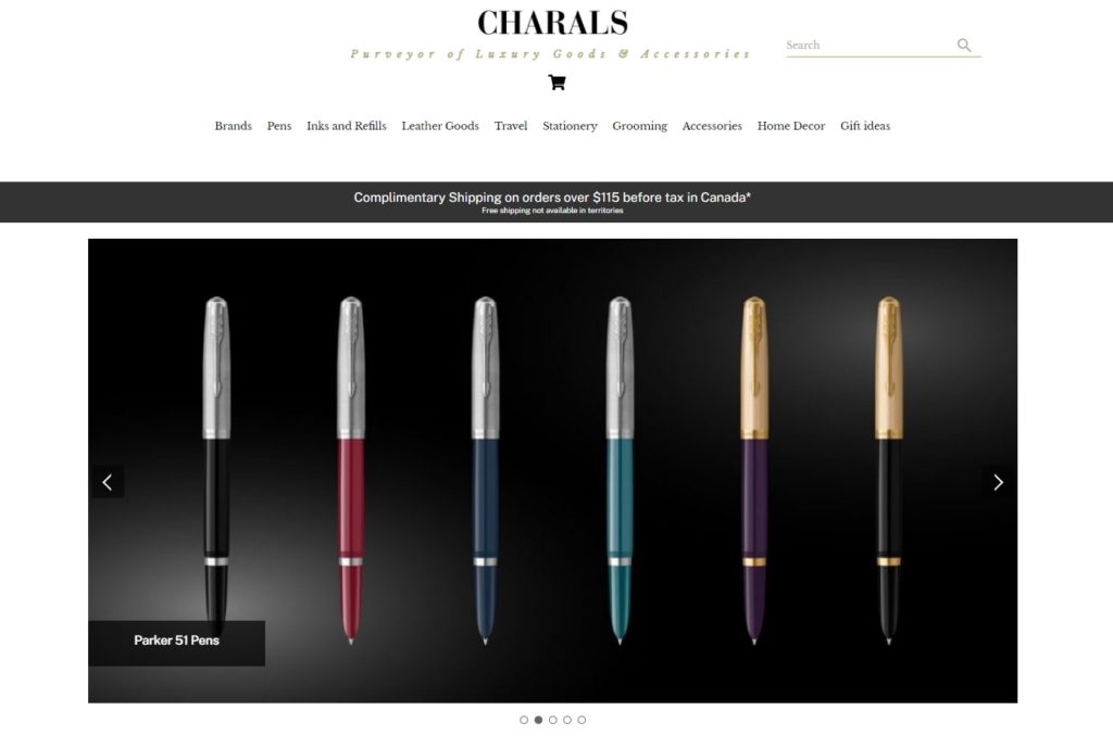 Charals Homepage