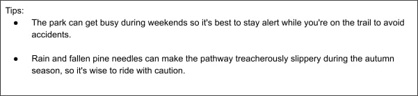 Cycle around the Seymour Valley Trailway Tips