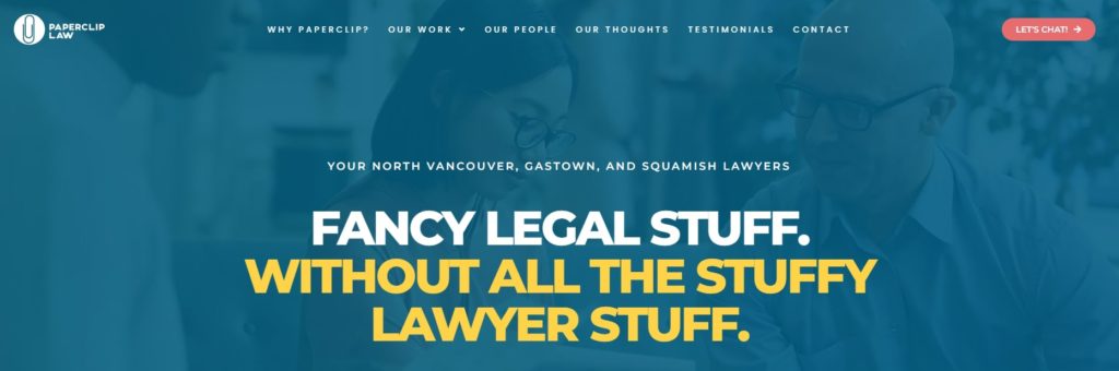 Elizabeth Mah of Paperclip Law's Homepage