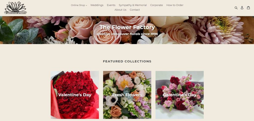 Flower Factory's Homepage