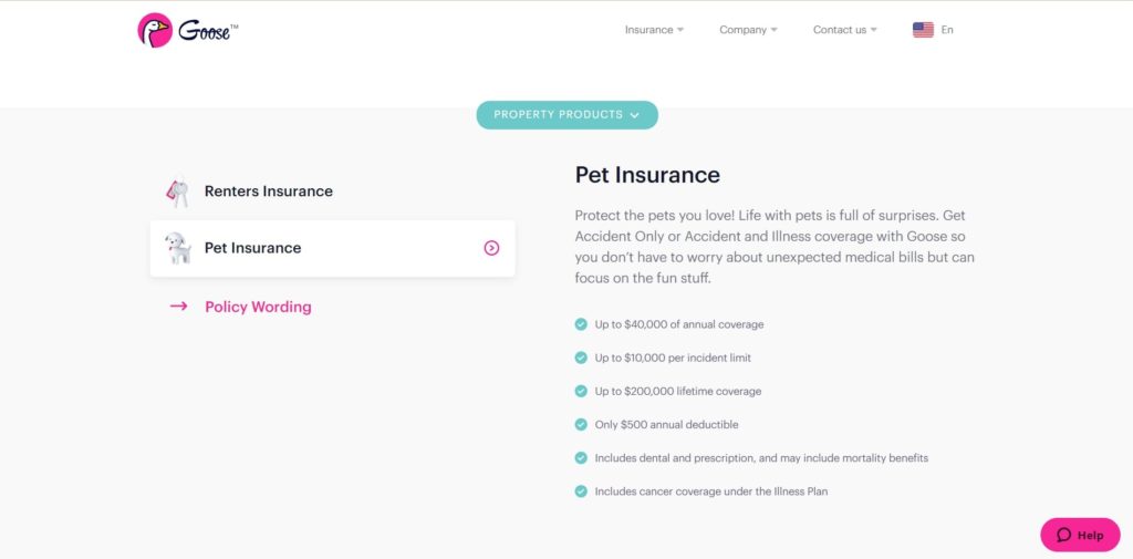 Goose Insurance Services Inc.'s Homepage