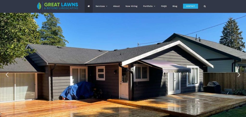Great Lawns & Beyond Landscaping's Homepage
