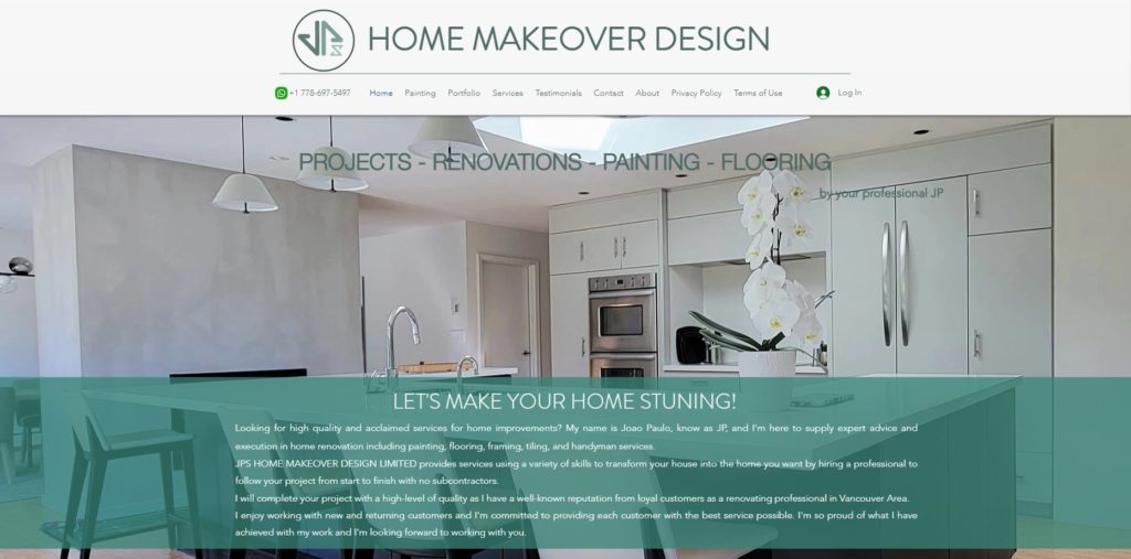Home Makeover Design's Homepage