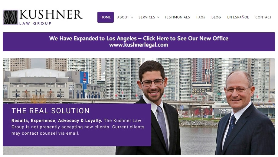 Howard Kushner of Kushner Law's Homepage