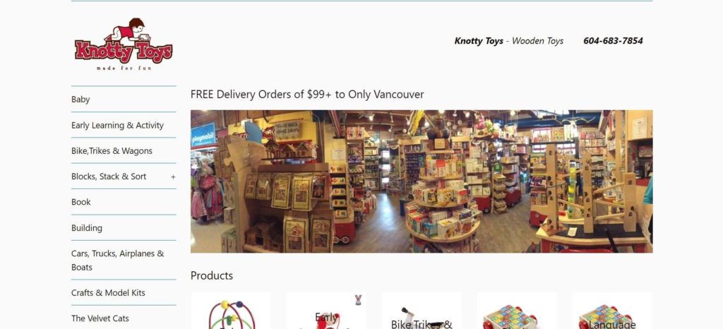 Knotty Toys Homepage